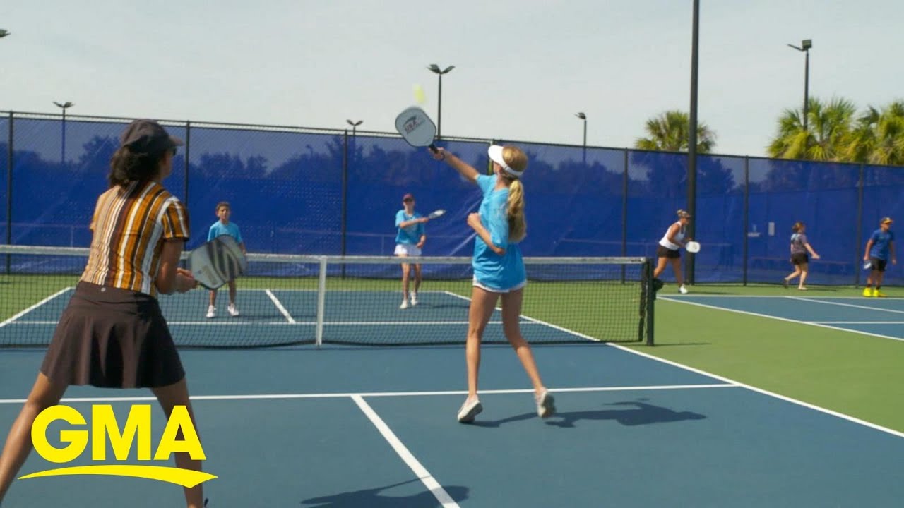 Pickleball's popularity on the rise across the country l GMA