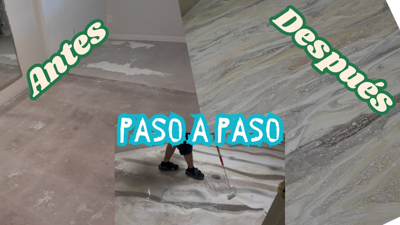 piso de resina epoxica Paso a paso COMPLETO