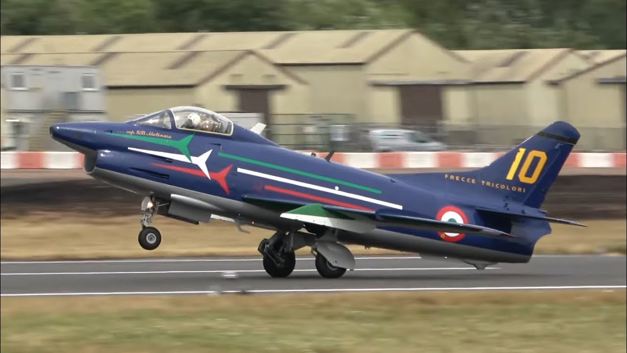 [4K] The World’s Only Flying Example - Fiat G.91 | RIAT 2025 Display