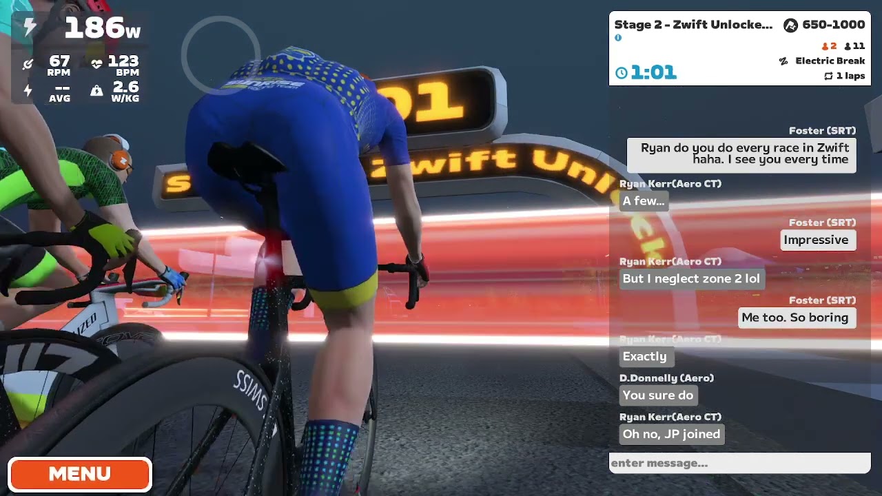 Stage 2 - Zwift Unlocked - Race II Advanced