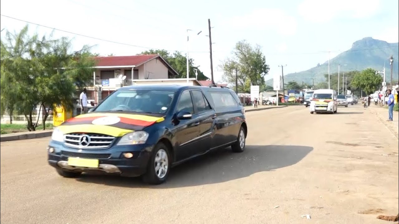 Hon. Aleper body in convoy arrives in Moroto, wife recounts best moments in their marriage