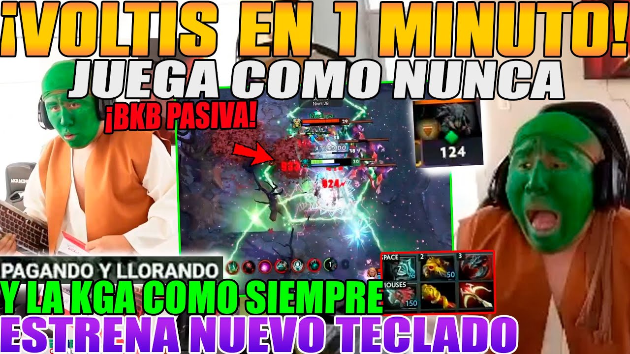 SUFRE VOLTIS EN 1 MINUTO! MACARIUS JUEGA COMO NUNCA CON SU WEAVER Y LA KGA COMO SIEMPRE DOTA 2