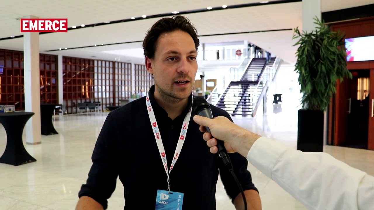Interview Sebastiaan van Dam (‎Divimove) at Vidcon Europe 2017