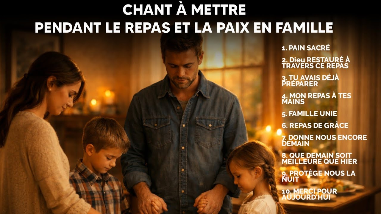 Chant du Saint-Esprit pour le Foyer : Apportez la Paix et la Bénédiction à votre Table