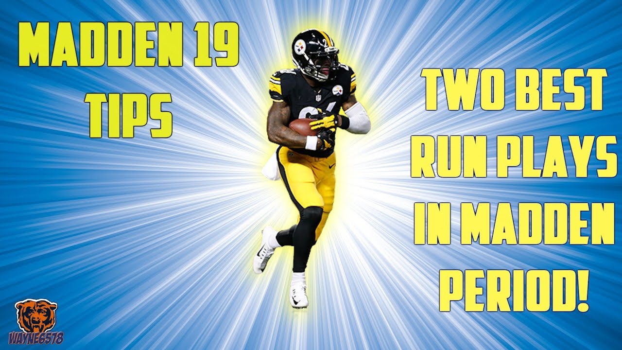BEST RUNNING TIPS MADDEN 19 | BEST RUN PLAYS IN MADDEN!