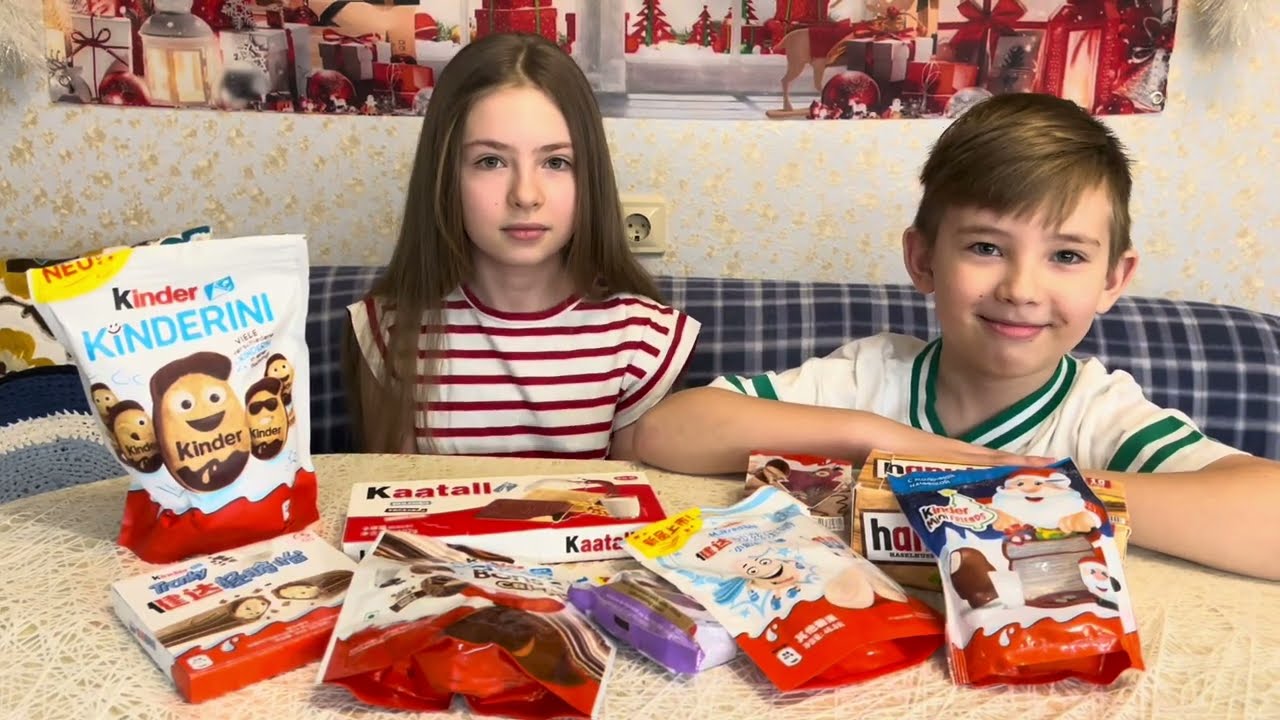 Пробуем необычные вкусняшки. Сладости из Китая. Обзор на kinder,ferrero,milka.