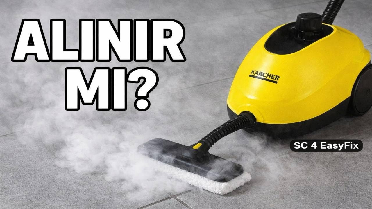 Karcher Buharlı Temizlik Makinası İncelemesi#Karcher SC 4 EasyFix İnceleme#Buhar Makinası