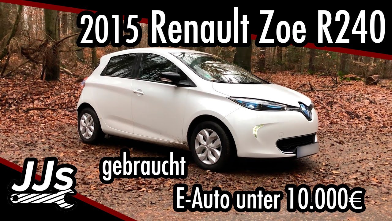 Test/Review 2015 Renault Zoe R240 gebraucht - E-Auto unter 10.000€ - JJsGarage