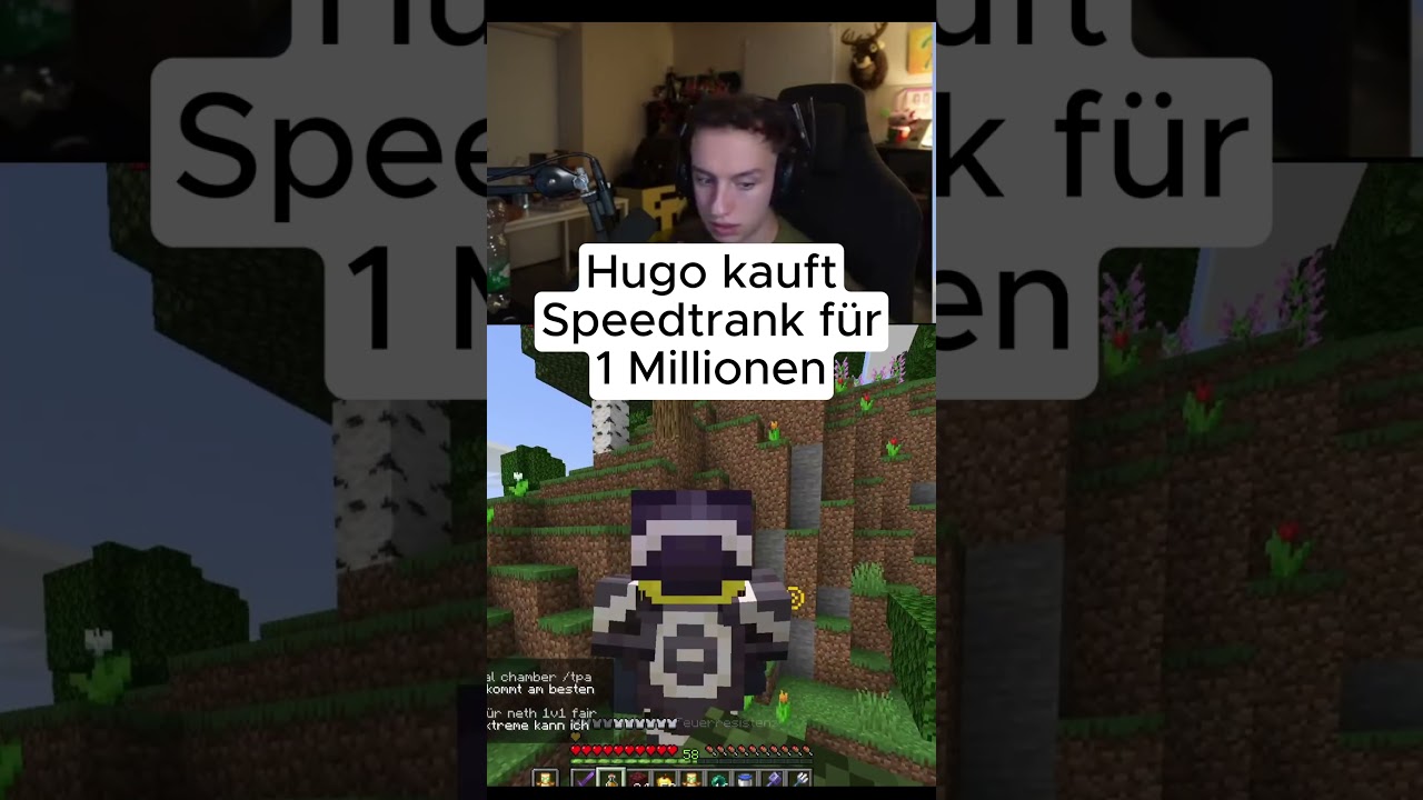Hugo kauft Speedtrank für 1 Millionen... 