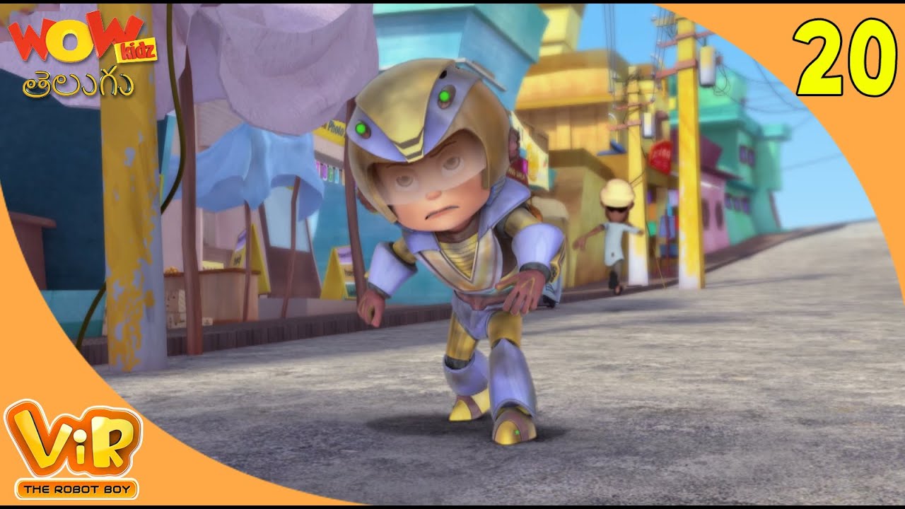Vir: The Robot Boy Cartoon In Telugu | Telugu Stories | Compilation 20 | Wow Kidz Telugu