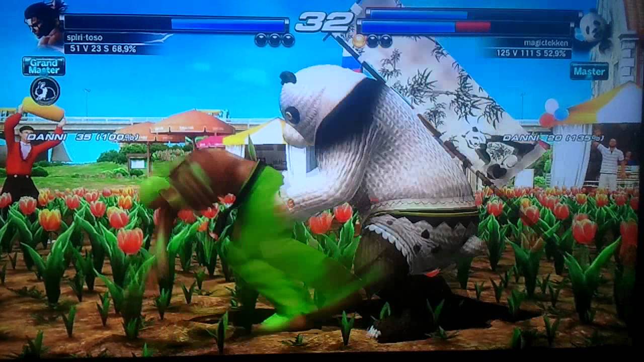 Tekken tag tournament 2 - spiri-toso (eddy) vs magictekken (roger jr/panda)