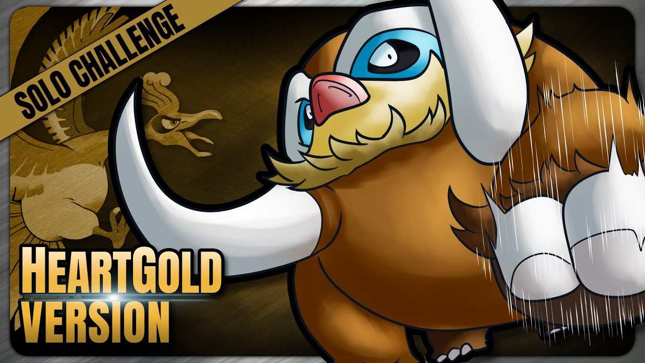 Одиночное испытание Mamoswine-line - Pokemon HeartGold