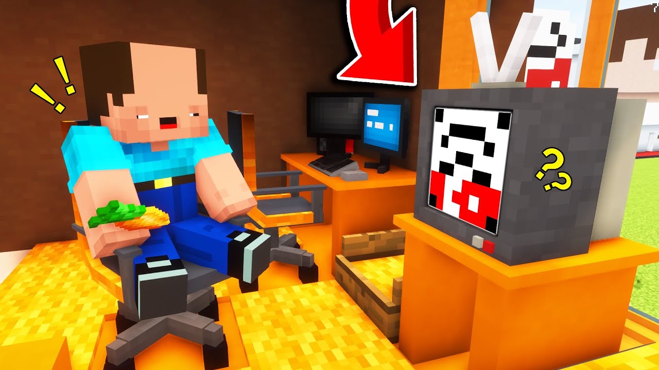 BALON KAFA'yı TV OLUP TROLLEDİM !! - Minecraft