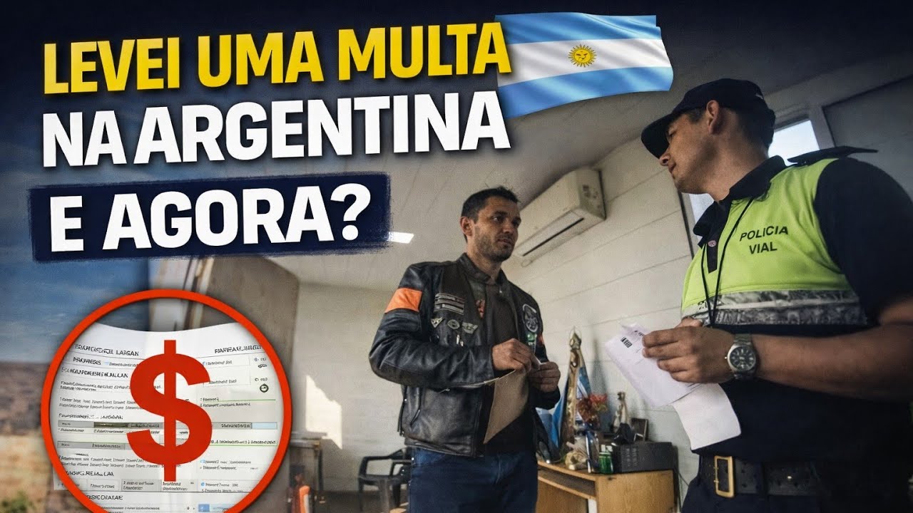 Levei uma multa na Argentina. E agora? Como fazer para pagar a multa.