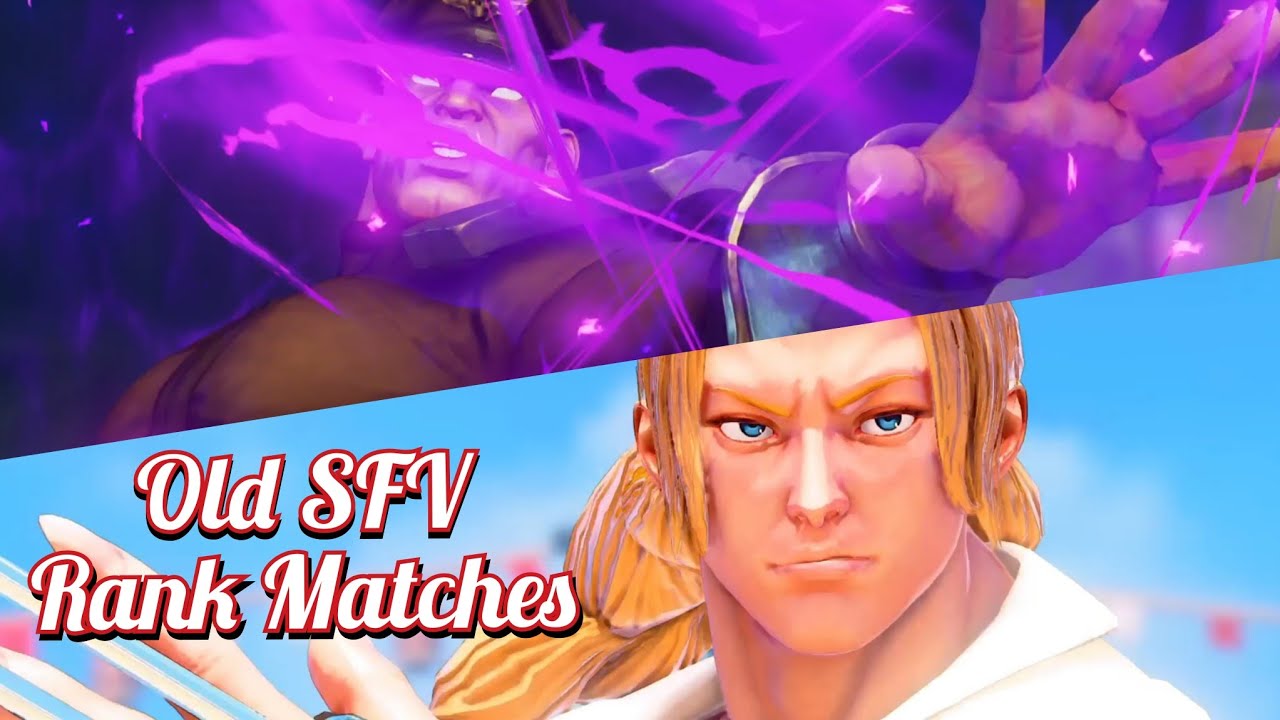 Street Fighter V Old Rank Matches