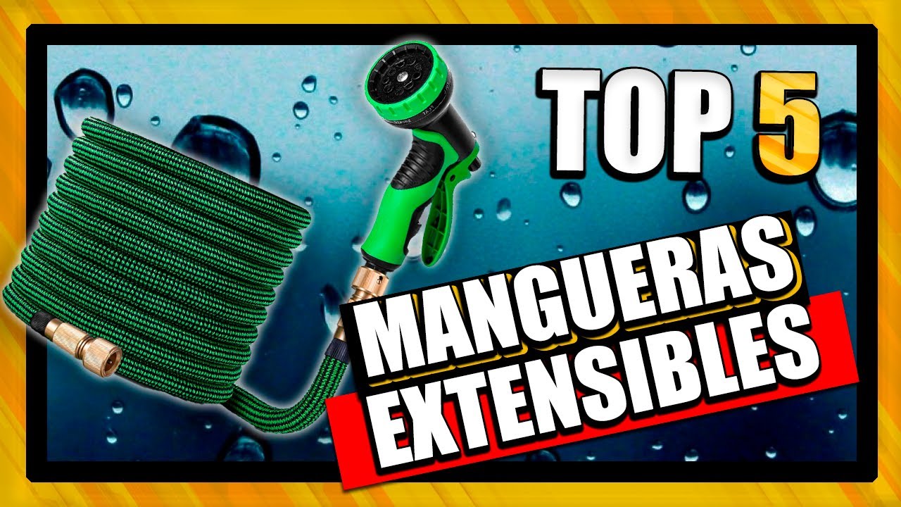 Manguera EXTENSIBLE para jardin 💦/  [Top 5 mejores Mangueras Expandibles]