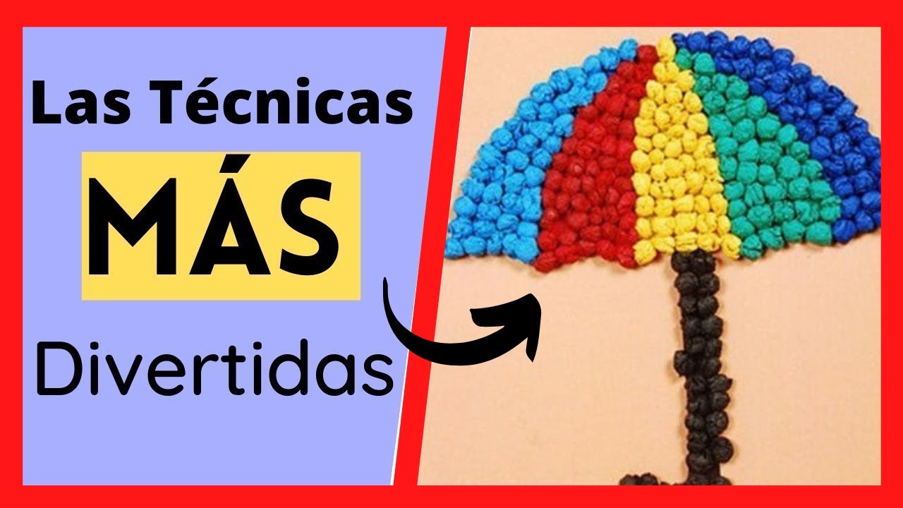 ❣ Actividades Pl&aacute;sticas  💕 T&eacute;cnicas de Pintura para Preescolar y Primaria