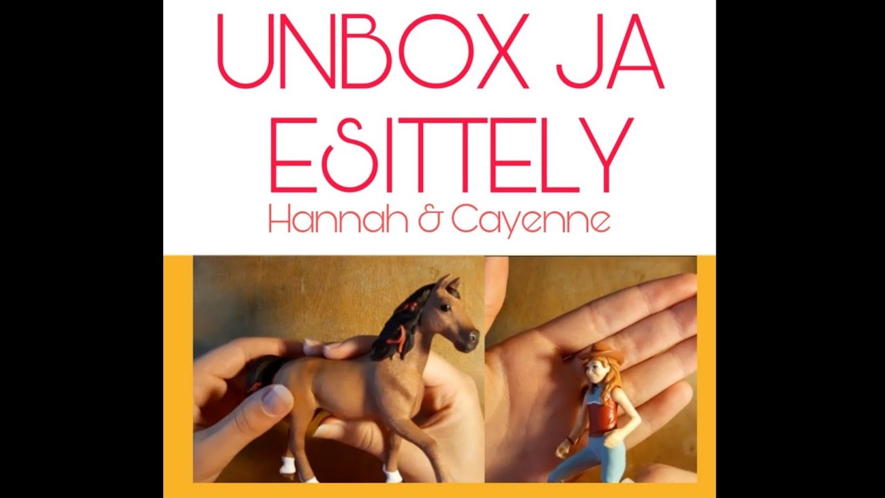 Schleich Unbox: Horse Club Hannah & Cayenne