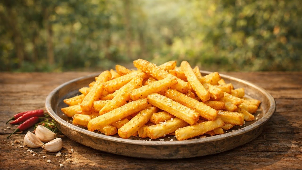 French fries recipe in Village cooking | French fries recipe | #frenchfries 