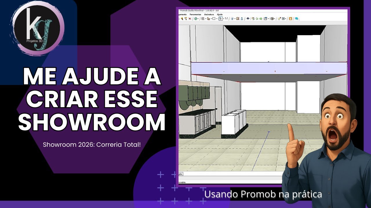 Showroom em Andamento: Projeto e Ideias para o Novo Ano [KG projetos - Kleber Giuliano]