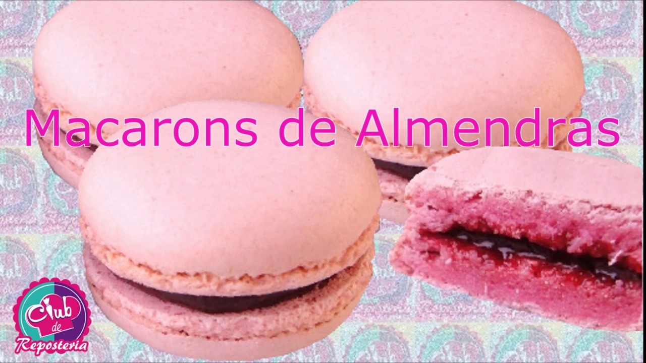 Macarons de Almendras con Merengue Italiano