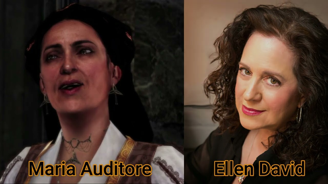 Character and Voice Actor - Assassin's Creed II - Maria Auditore - Eliza Schneider
