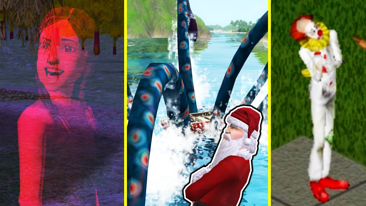 SCARY Things in The Sims Series