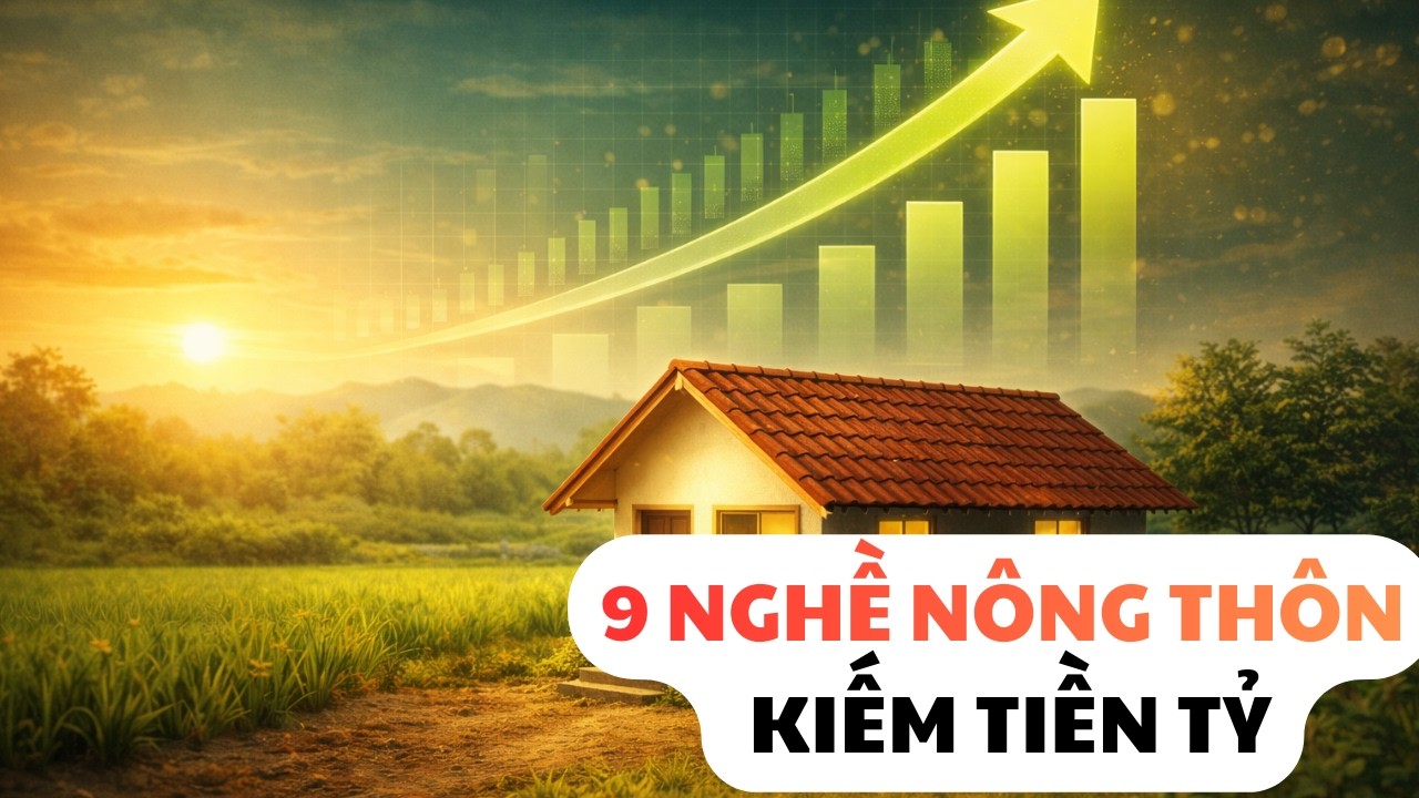 9 Nghề Ở Nông Thôn Làm Giàu Tiền Tỷ – Âm Thầm Nhưng Siêu Lợi Nhuận