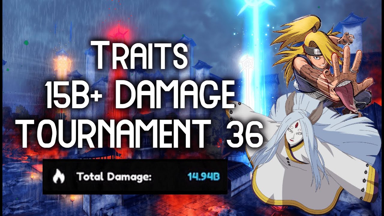 [Traits] 15b+ Damage Strat Tournament 36 | Anime Vanguards