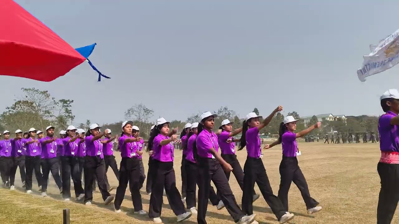 March Past Competition | Versity Week | Bodoland University