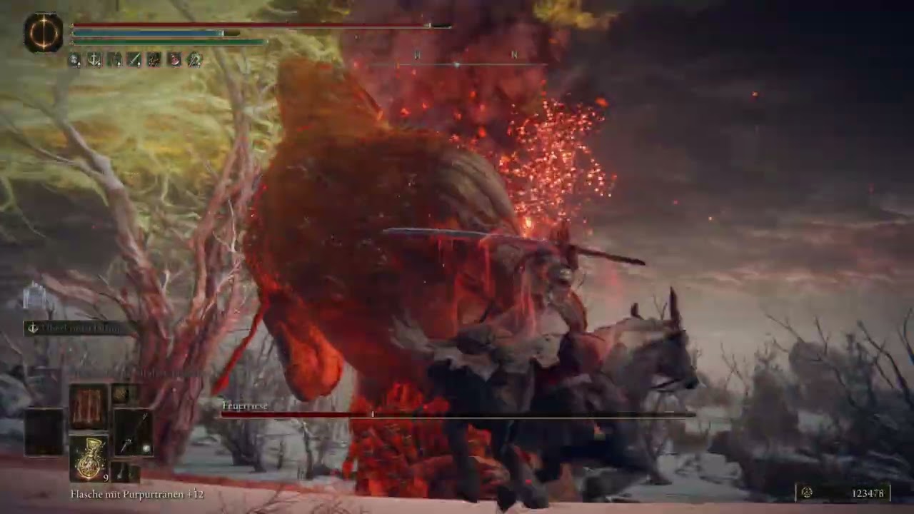 Fire Giant ng++ easy mode?