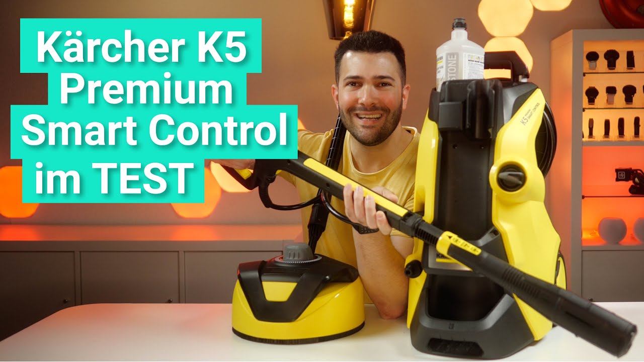 Kärcher K5 Premium Smart Control Home im Test - Kärchern mit Display und Smartphone App!
