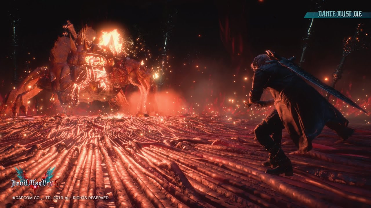 Devil May Cry 5 - Dante Bullying King Cerberus - Dante Must Die (No Damage)
