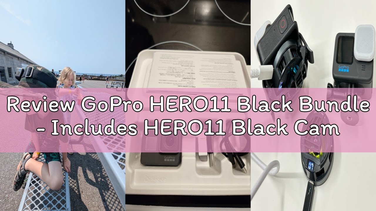 Review GoPro HERO11 Black Bundle - Includes HERO11 Black Camera, Head Strap + QuickClip, and Enduro