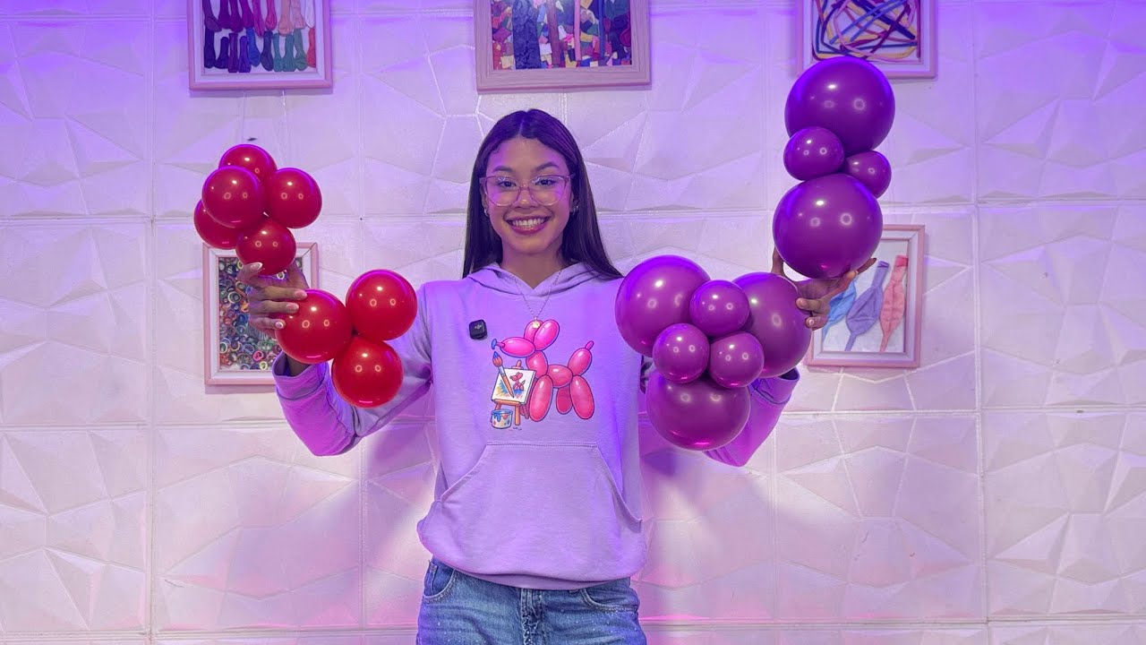 Cómo hacer apliques con globos