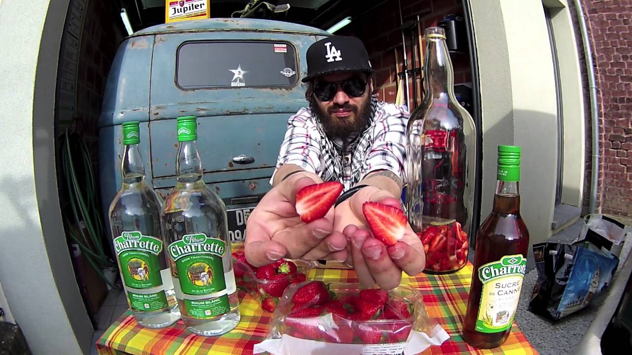 Rhum arrangé fraise vanille @ Lion King TV