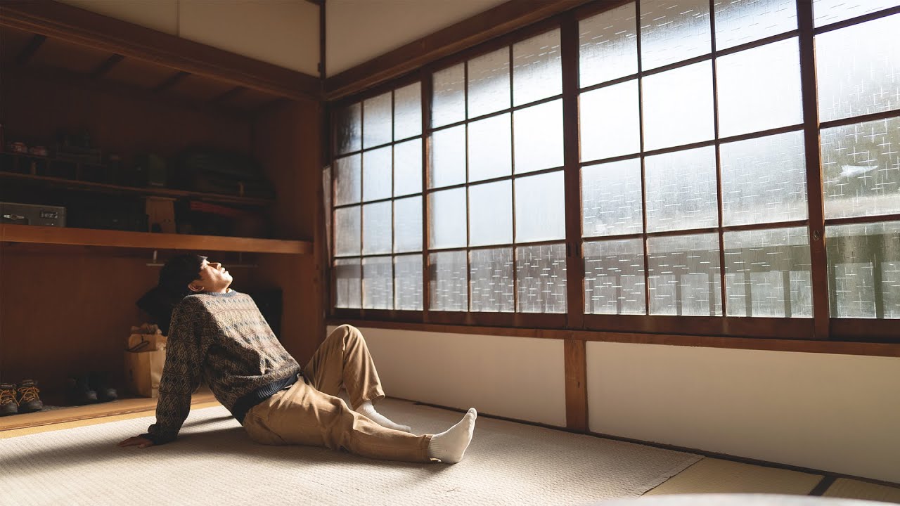 真冬の古民家が２７度に...２階に天国を見つけました。