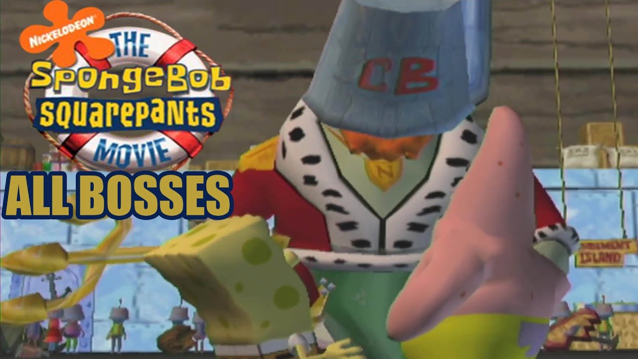 The SpongeBob SquarePants Movie All Bosses