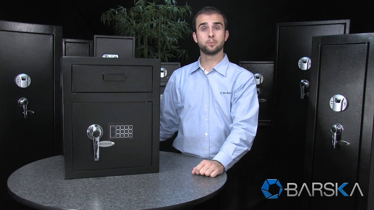 Barska's New Secure Depository Drop Box Safe