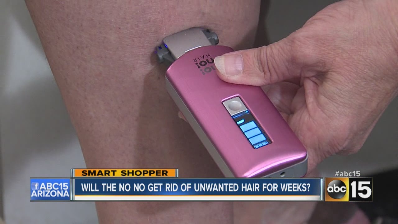 Will the 'no 'no really get rid of unwanted hair for weeks?