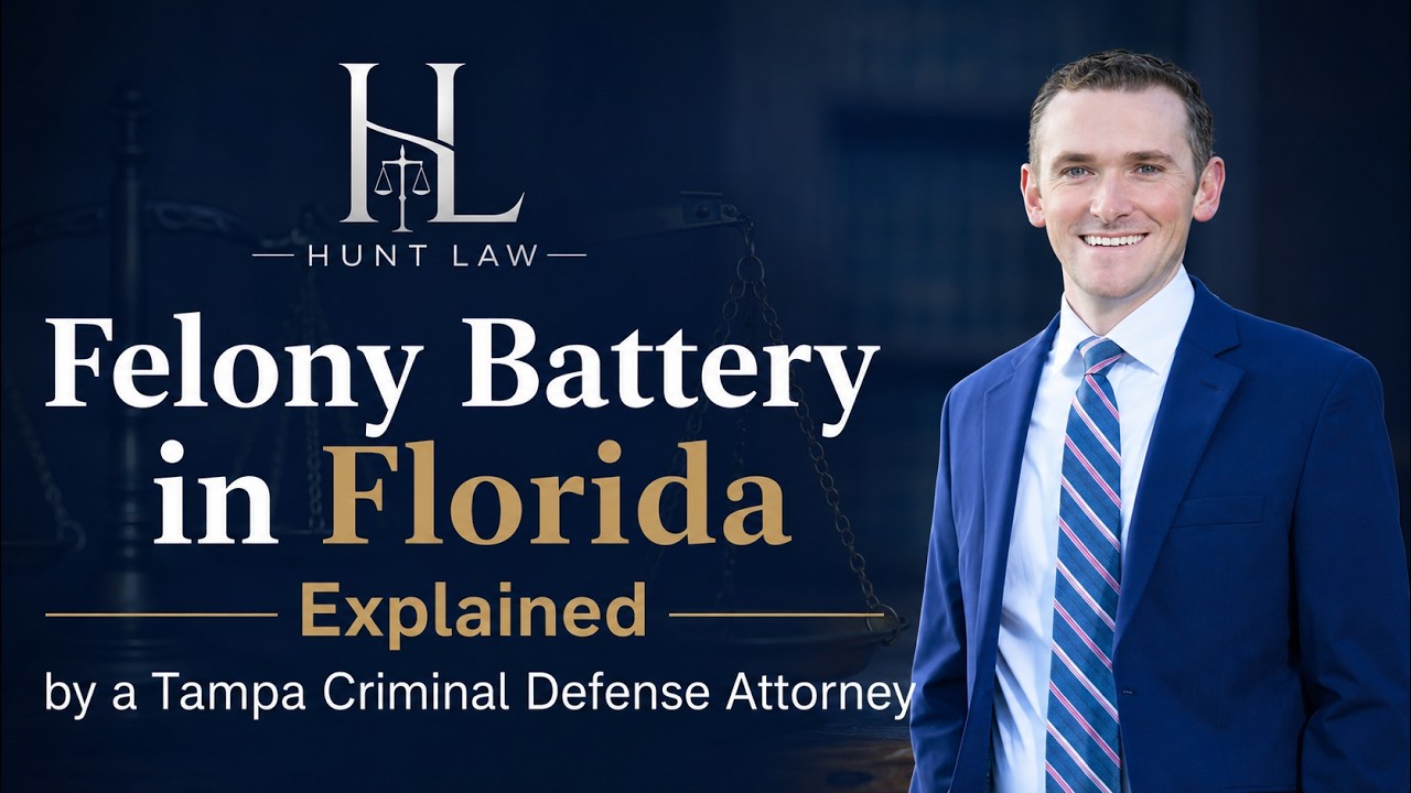 Felony Battery in Florida Explained by a Tampa Criminal Defense Attorney