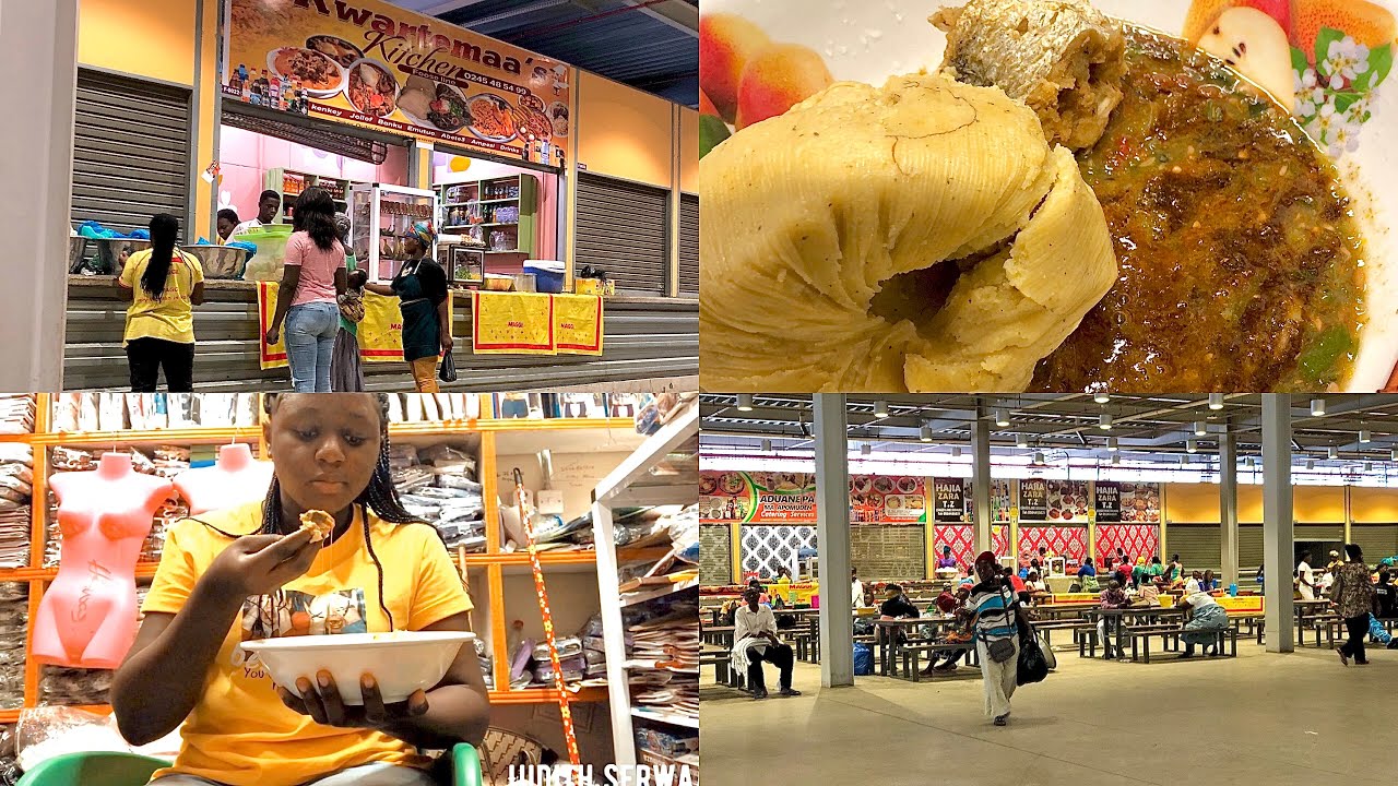 EATING THE BEST REVIEWED GA KENKEY AND FISH IN KUMASI || Exploring Popular Ghanaian Street Foods