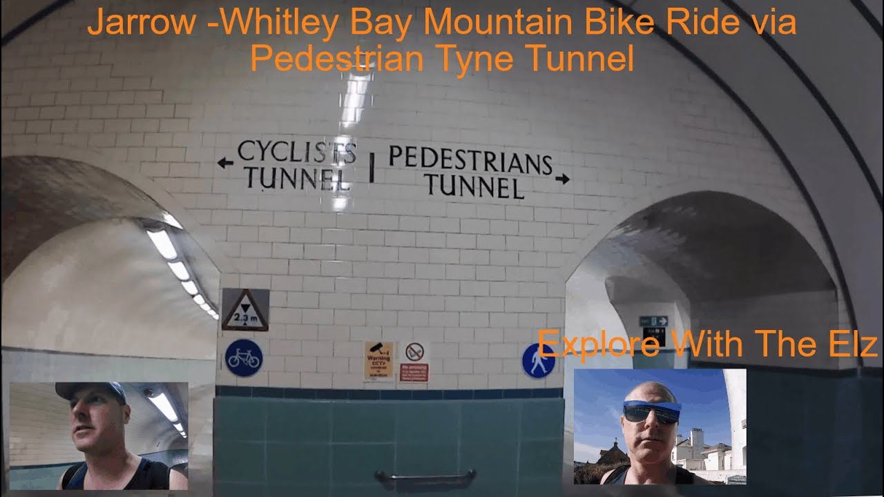 Magical bike ride adventure from Jarrow to Whitley Bay 🇬🇧
