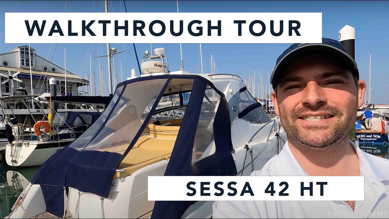 Sessa C42 Hard Top - Walkthrough Tour - Stunning use of space... Great boat available now..