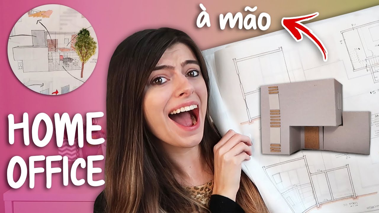 Explicando Projeto da Faculdade HOME OFFICE I ARQUITETURA