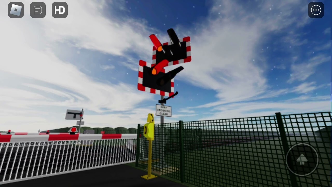 Dovehouse level crossing (Carmthernshire)-Roblox (1/03/24)