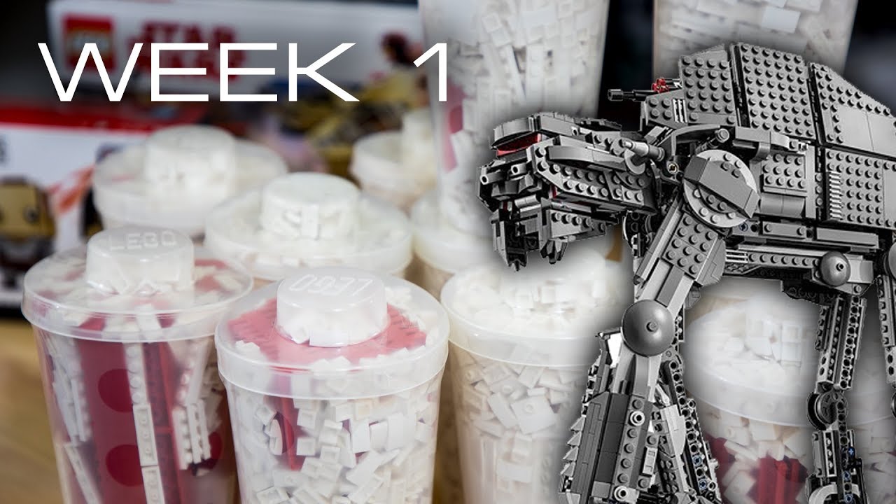 Building Crait in LEGO - Week 1: Design