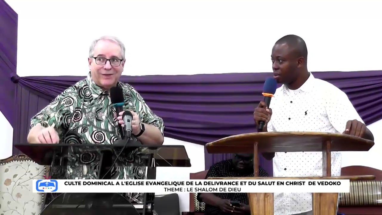 CULTE DOMINICAL EEDSC_LE SHALOM DE DIEU