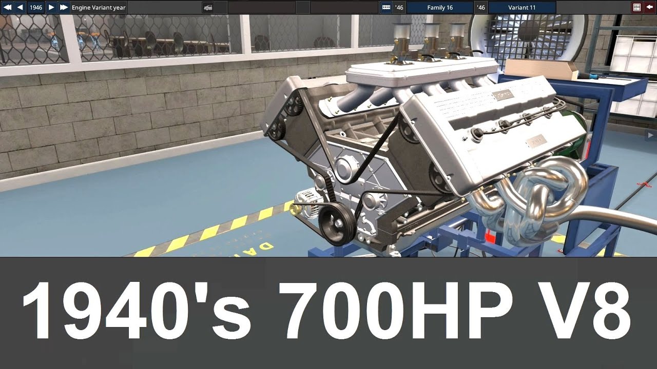 The Most Powerful 40's V8 Ever? Automation Game