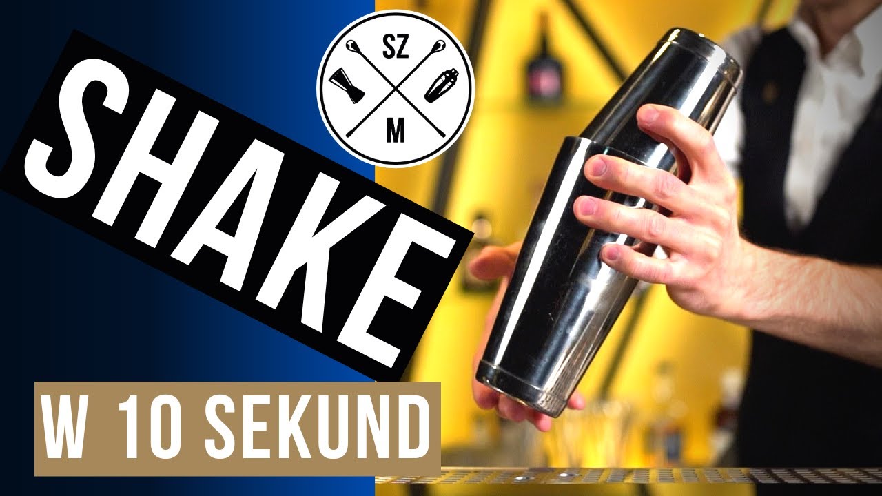 Jak używać SHAKERA, jak WSTRZĄSAĆ ? | techniki barmańskie | odc. #10